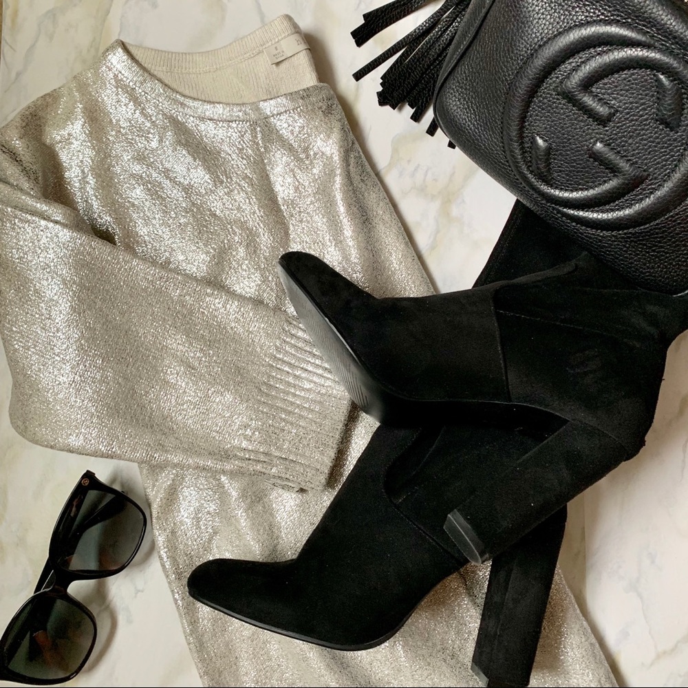 Hinge Silver Foil Sweatshirt
